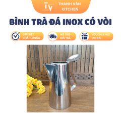 Bình trà đá inox có vòi - 1.5L, 2L, Dụng cụ pha trà tiện lợi cho căn bếp hiện đại, Hàng chính hãng TVKITCHEN (TV542)