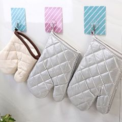 Găng Tay Chống Bỏng Chần Bông - Bao Tay Làm Bánh, Cách Nhiệt Lò Nướng & Lò Vi Sóng Có Quai Treo ST (TV339)