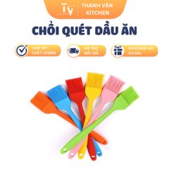 Chổi Quét Dầu Ăn Silicon Chịu Nhiệt Dùng Để Quét Đồ Nướng và Mặt Bánh - Dụng Cụ Nhà Bếp Tiện Lợi, An Toàn (TV197)