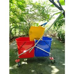 Xe Vắt Nước Đôi 60L GX-028VK - Dụng Cụ Tiện Ích Nhà Bếp Chất Liệu Nhựa PP Cao Cấp (TV580)