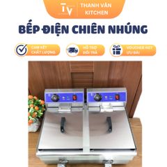 Bếp Điện Chiên Nhúng Inox Đa Dạng Dung Tích 8L-19L - Dụng Cụ Nhà Bếp Chất Lượng Cao, Tiện Dụng Cho Mọi Gia Đình