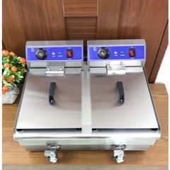 Bếp Điện Chiên Nhúng Inox Đa Dạng Dung Tích 8L-19L - Dụng Cụ Nhà Bếp Chất Lượng Cao, Tiện Dụng Cho Mọi Gia Đình