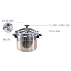 Nồi Áp Suất Điện Inox Cho Bếp Từ - Thiết Bị Gia Dụng Nhà Bếp Tiện Lợi, Chất Lượng Cao, Dễ Dàng Sử Dụng (TV637)