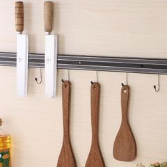 Giá hít dao nam châm 62cm có móc treo - Giá treo dao bếp chắc chắn, tiện lợi cho căn bếp hiện đại (TV285)
