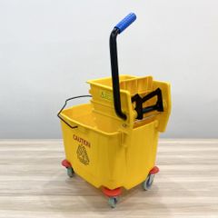 Xe Vắt Nước Đơn 36L SQC - Dụng Cụ Tiện Ích Bếp Chất Liệu Nhựa PP Cao Cấp - Phù Hợp Cho Gia Đình và Nhà Hàng (TV582)