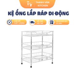 Kệ ống lắp ráp di động TV83 - Giải pháp lưu trữ thông minh cho nhà bếp hiện đại, tiện lợi và đa dạng kích thước (TV83)
