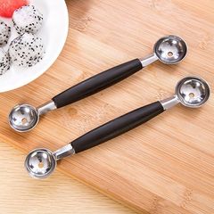 Muỗng Múc Trái Cây Inox 2 Đầu Tiện Lợi SJ - Dụng Cụ Nhà Bếp Đa Năng Cho Căn Bếp Thêm Hiện Đại (TV391)