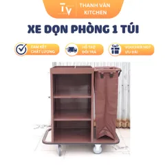 Xe Dọn Phòng 1 Túi C-37 - Dụng Cụ Nhà Bếp Chất Lượng Cao, Thiết Kế Đẹp, Chất Liệu Bền Bỉ, Hỗ Trợ Vận Chuyển Freeship (TV565)