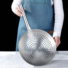 Vợt Lưới Inox 304 - Vớt Xương, Rau Củ Luộc, Rây Lọc Dầu Đồ Ăn Chiên Đầy Đủ Dụng Cụ Nhà Bếp TVKITCHEN (TV27)