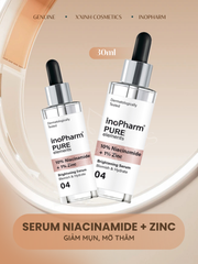 Serum dưỡng sáng và mờ thâm mụn 10% Niacinamide + 1% zinc 30ml