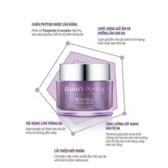 Kem Dưỡng Trẻ Hóa Da Hahn Peptide 50g - Ngừa Lão Hóa, Cung Cấp Độ Ẩm, Phục Hồi Da Mịn Màng, Giảm Nếp Nhăn, Mờ Nám Tàn Nhang