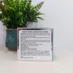 Kem Dưỡng Ẩm Phục Hồi Da Hahn's Peptide 50g - Giảm Nếp Nhăn, Ngừa Lão Hóa, Dành Cho Da Nhạy Cảm, Tăng Cường Độ Ẩm