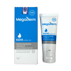 Kem Dưỡng Ẩm Megaderm 50g - Giải Pháp Làm Mềm Mịn Da, Ngừa Khô, Mẩn Ngứa Cho Trẻ Sơ Sinh và Người Lớn