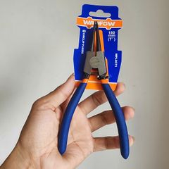 Kìm Mở Phe Mũi Thẳng Vòng Ngoài 7 Inch/180mm WADFOW WPL9C71 - Dụng Cụ Cầm Tay Bền Bỉ Cho Thợ Cơ Khí