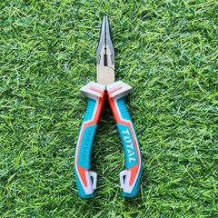 Kìm Mũi Nhọn 6 Inch Total THT220606 - Thép Hợp Kim, Tay Cầm Nhựa êm Ái, Dụng Cụ Cầm Tay Chất Lượng Cao Cho Thợ Sửa Chữa