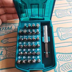 Bộ Mũi Bắt Vít 25mm 30 Chi Tiết Total TACSD10306 - Đầu Vít Thép CR-V Chống Mài Mòn, Phù Hợp Nhiều Loại Máy Khoan