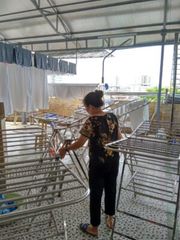 Giàn phơi thông minh để sàn inox Wellex Hàn Quốc CPL