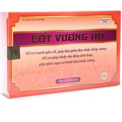 Cốt Vương HD Glucosamine - Hỗ Trợ Giảm Đau Nhức Xương Khớp, Thoái Hóa Khớp - Hộp 30 Viên Chất Lượng Cao