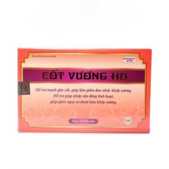 Cốt Vương HD Glucosamine - Hỗ Trợ Giảm Đau Nhức Xương Khớp, Thoái Hóa Khớp - Hộp 30 Viên Chất Lượng Cao