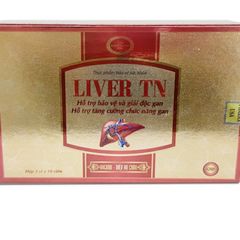 Viên uống Bổ gan Diệp hạ châu Liver TN - Giải độc, thanh nhiệt, hỗ trợ giảm viêm gan, xơ gan - Hộp 30 viên ROSTEX PHARMA