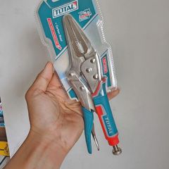 Kìm Bấm Chết Mũi Dài 9 Inch Total THT19902 - Dụng Cụ Cầm Tay Chất Lượng Cao, Thép Carbon Chắc Chắn, Khóa Chặt An Toàn