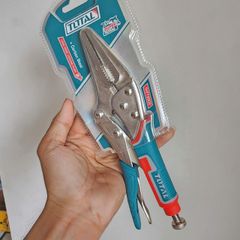 Kìm Bấm Chết Mũi Dài 9 Inch Total THT19902 - Dụng Cụ Cầm Tay Chất Lượng Cao, Thép Carbon Chắc Chắn, Khóa Chặt An Toàn
