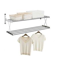 Giá Treo Tường Wellex WH4206 - Giá Treo Chỉnh Được, Gấp Gọn, Hỗ Trợ 15kg, Phù Hợp Phòng Giặt và Bếp Hàn Quốc
