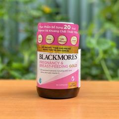 Viên Uống Blackmores Pregnancy & Breast-Feeding Gold - Bổ Sung Vitamin và Khoáng Chất Cho Phụ Nữ Mang Thai (60 viên)