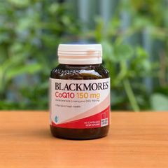 Viên uống hỗ trợ tim mạch Blackmores CoQ10 150mg - Thực phẩm chức năng 30 viên nhập khẩu Úc, bảo vệ sức khỏe tim mạch