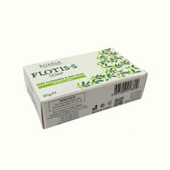 Xà Phòng EGERIA FLOTIS - S Soap 80g, Làm Sạch Sâu, Ngăn Ngừa Mụn Trứng Cá, Viêm Nang Lông, Điều Trị Nấm Da
