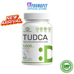 Viên Uống Tudca 1000 mg Deal Supplement Hỗ Trợ Chức Năng Gan Tăng Cường Sức Khoẻ (Hộp 60 viên) - YoungFit