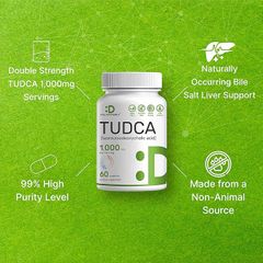 Viên Uống Tudca 1000 mg Deal Supplement Hỗ Trợ Chức Năng Gan Tăng Cường Sức Khoẻ (Hộp 60 viên) - YoungFit