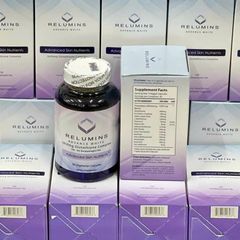 Uống trắng da Relumins 1650mg Glutathione Complex USA 90 viên