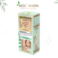 Kem Nền BB Cream Classic Garnier 50ml - Chăm Sóc Da, Che Khuyết Điểm, Dưỡng Ẩm, Chống Nắng SPF 15