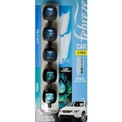 Nước Hoa Xe Hơi Febreze Car Set 5 Cái x2ml - Khử Mùi & Tạo Hương Thơm Lưu Lại Đến 40 Ngày, Hàng Nhập Mỹ