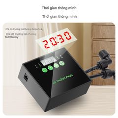 Máy Phun Sương ZRDR Chính Hãng Chất Lượng Cao Kèm Dây và 2 Bec Đơn cho Hồ Bán Cạn và Tiểu Cảnh - Dễ Lắp Đặt và Sử Dụng