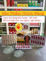 Linh Chi Tăng Phì Hoàn 36 Viên - Thực Phẩm Chức Năng Hỗ Trợ Tăng Cân và Cải Thiện Sức Khỏe, Nhập Khẩu Chính Hãng Malaysia