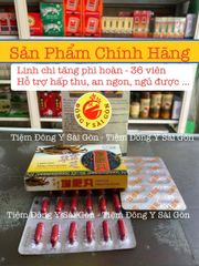 Linh Chi Tăng Phì Hoàn 36 Viên - Thực Phẩm Chức Năng Hỗ Trợ Tăng Cân và Cải Thiện Sức Khỏe, Nhập Khẩu Chính Hãng Malaysia