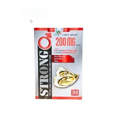 Viên Uống STRONG Hải Linh - Hỗ Trợ Bổ Thận, Giảm Đau Lưng Mỏi Gối, Tăng Cường Sinh Lực Nam Giới, Hộp 30 Viên