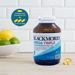 Blackmores Omega triple concentration fish oil 150 capsules
