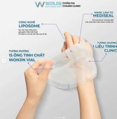 Mặt nạ Wonjin Copper Tripeptide Tím 5M - Cấp ẩm và Đầy Độ Sáng Khỏe cho Da - Chăm Sóc Da Tự Nhiên Từ Thương Hiệu Nổi Tiếng Mỹ