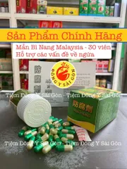 Mẫn Bì Nang (Rắn) 30 Viên Xịn - Hỗ Trợ Ngứa, Thanh Nhiệt, Giải Độc, Bảo Vệ Gan - Thực Phẩm Chức Năng Từ Malaysia