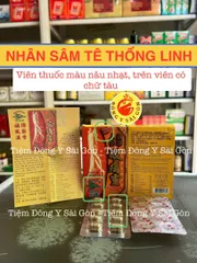 Nhân Sâm Tê Thống Linh Malay 20 Viên Hỗ Trợ Giảm Đau Nhức Xương Khớp - Sản Phẩm Chính Hãng 100%