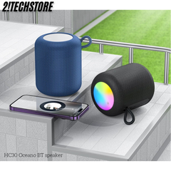 Loa Bluetooth Hoco HC30 - Âm Thanh Nổi Mini Di Động 5W, Kết Nối Bluetooth 5.4, Pin 1800mAh, Hỗ Trợ FM và USB, Thiết Kế Dễ Dàng Mang Theo