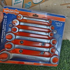 Bộ Cờ Lê 2 Đầu Miệng 6 Chi Tiết Wadfow WDS2406 - Kích Thước 8-24mm, Chất Liệu Thép Bền, Thiết Kế Dễ Dùng