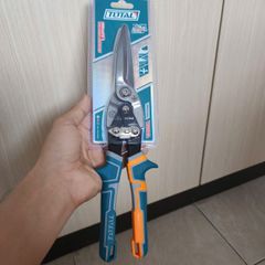 Kéo Cắt Tole 12 Inch Total THT525106 - Dụng Cụ Cầm Tay Chất Lượng Cao, Cắt Nhựa, Cao Su, Phù Hợp Mọi Công Việc