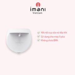 Nắp Kết Nối Dây Hơi Cho Máy Hút Sữa Imani Ibox 2in1 - Phụ Kiện Silicon Chính Hãng Dành Cho Mẹ Bỉm Sữa, Giao Hàng Siêu Tốc