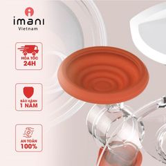 Cổ Nối Cup Imani Chính Hãng Hàn Quốc - Phụ Kiện Máy Hút Sữa Rảnh Tay An Toàn, Không Chất Độc BPA