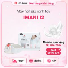 Máy Hút Sữa Không Dây Imani I2 Hàn Quốc - Rảnh Tay, Thiết Kế 5 Cấp Độ Hút & Massage, An Toàn Cho Mẹ và Bé