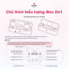 Máy Hút Sữa Rảnh Tay IMANI Ibox 2in1 Hàn Quốc - Thiết Kế Thông Minh, Công Nghệ Hút Kiệt, Không Đau, Bảo Hành 1 Năm